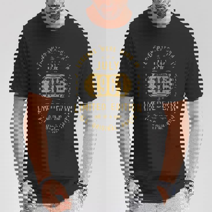 レジェンドは1961年七月生まれ 誕生日 Tシャツ 面白い贈り物