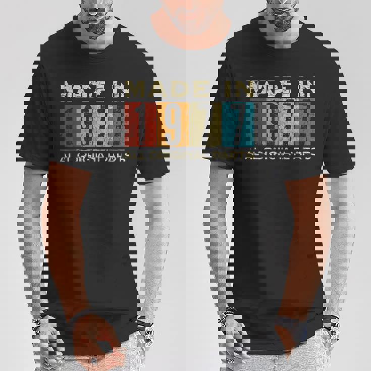 レトロ 1977 オールオリジナルパーツ ヴィンテージ 1977年製 メンズ レディース Tシャツ 面白い贈り物