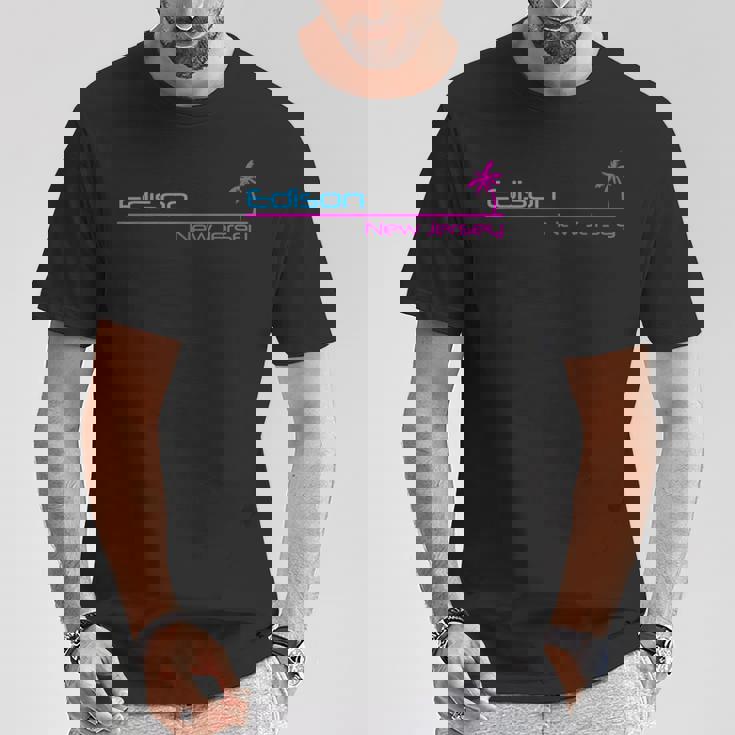 レトロ エジソン ニュージャージー Tシャツ 面白い贈り物