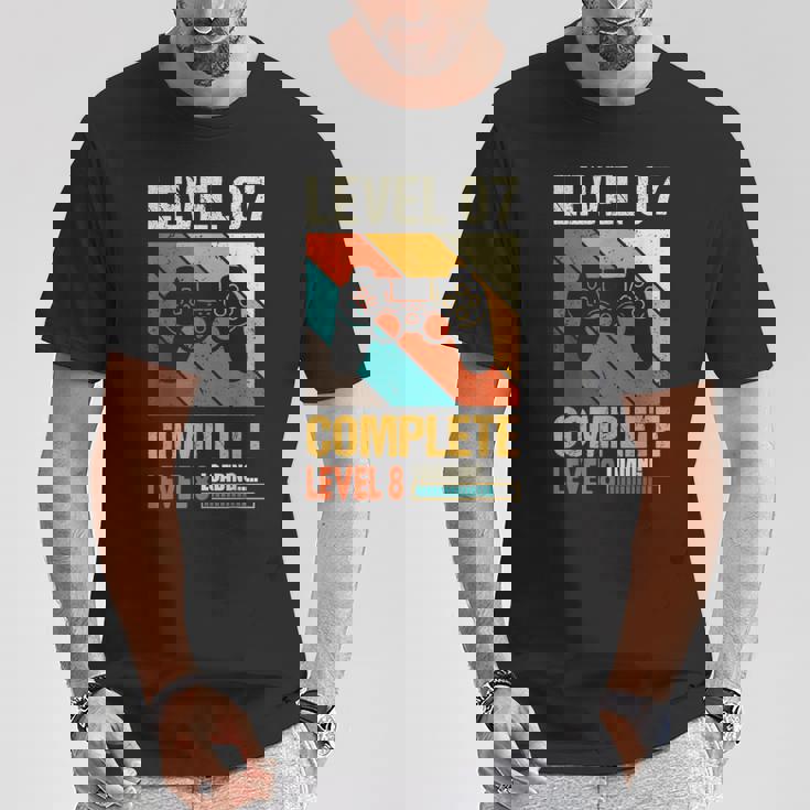 レベル7 コンプリートレベル8 ロード7年 結婚記念日 Tシャツ 面白い贈り物