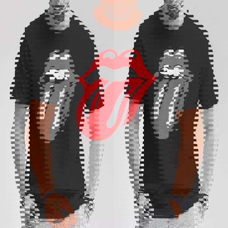 ローリングストーンズ 公式クラシックタン 長袖tシャツ Tシャツ 面白い贈り物