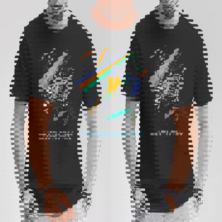 ワシリー・カンディンスキー抽象アートスモールワールドiv Tシャツ 面白い贈り物