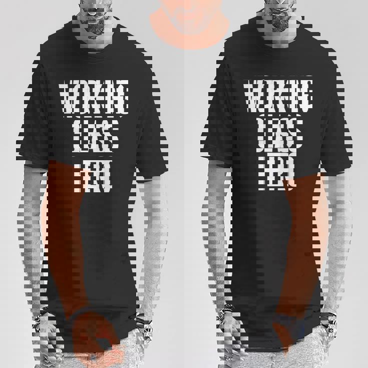 ワーキングクラスヒーロー 長袖tシャツ Tシャツ 面白い贈り物