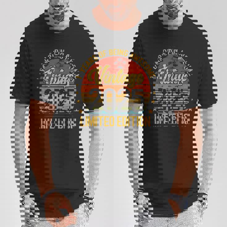 ヴィンテージ 1 誕生日 デコレーション メンズ 1歳 2025 1歳の誕生日 Tシャツ 面白い贈り物