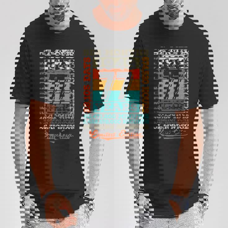 ヴィンテージ 1949 ギフト 男性 女性 長寿祝い 1949年生まれ 喜寿祝い ユニークな誕生日プレゼント 長袖tシャツ Tシャツ 面白い贈り物