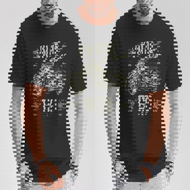 ヴィンテージ 1970 55 歳の誕生日プレゼント 男性 女性 55 歳 Tシャツ 面白い贈り物
