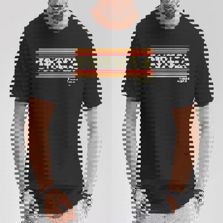 ヴィンテージ 80年代 トヨタ 日本 レトロ グラフィック Tシャツ 面白い贈り物