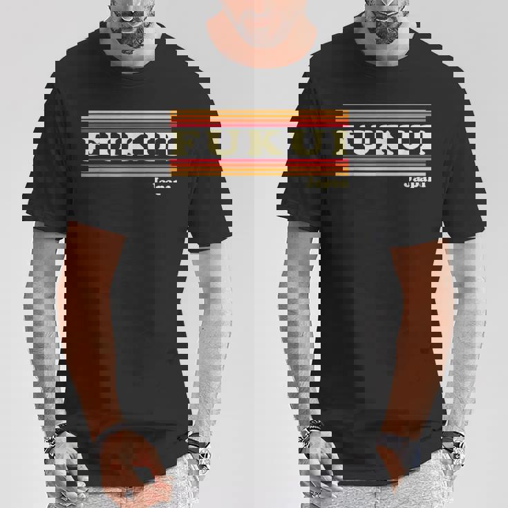 ヴィンテージ 80年代 福井 日本 レトロ グラフィック Tシャツ 面白い贈り物