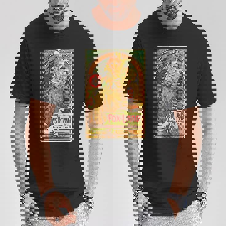 ヴィンテージ ジャマイカ ラム広告ポスター 女の子 アルフォンスミュシャ 長袖tシャツ Tシャツ 面白い贈り物