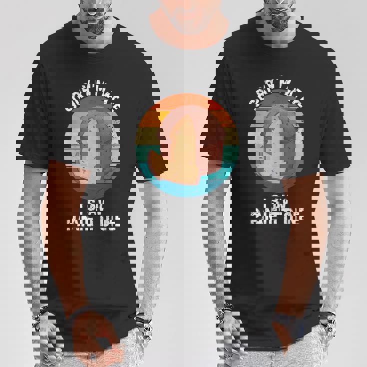 ヴィンテージ パネトーネorry I'm Late Iaw Panettone Food Lover Tシャツ 面白い贈り物