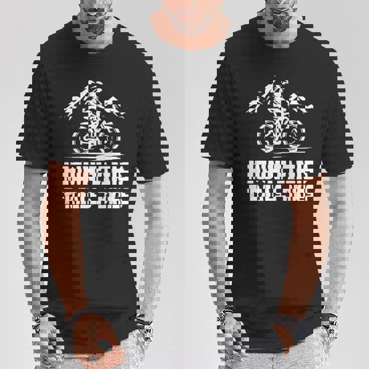 ヴィンテージ マウンテンバイク メンズ レディース バイカー Mtb トレイルバイク 長袖tシャツ Tシャツ 面白い贈り物