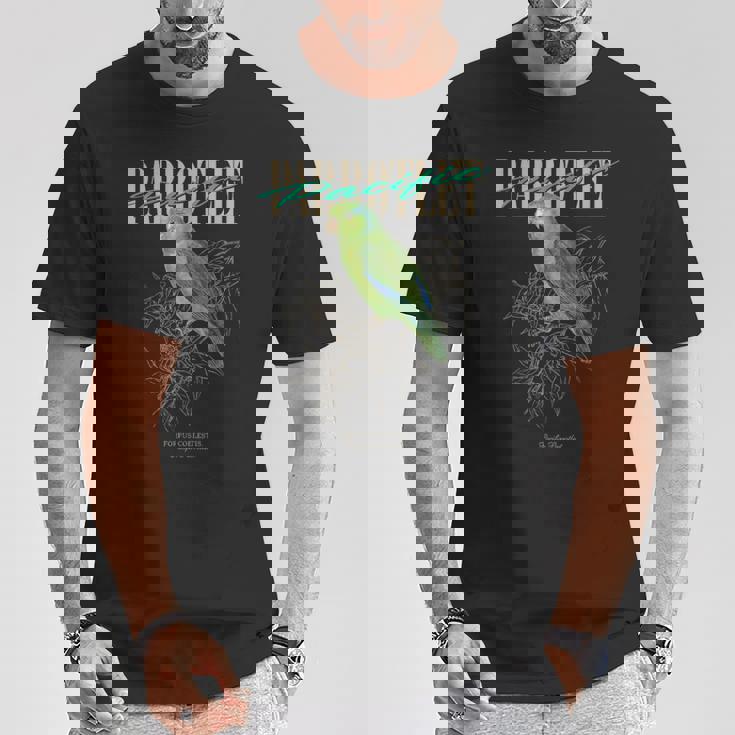ヴィンテージ 太平洋オウム バードウォッチング 自然 愛 鳥 Tシャツ 面白い贈り物