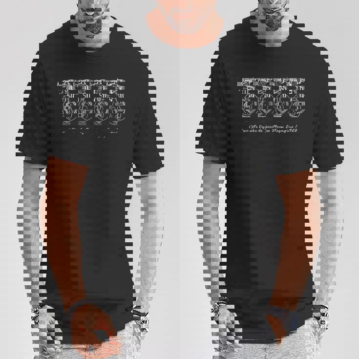 ヴィンテージ2ストロークサイクルオートバイエンジン図1928 Tシャツ 面白い贈り物