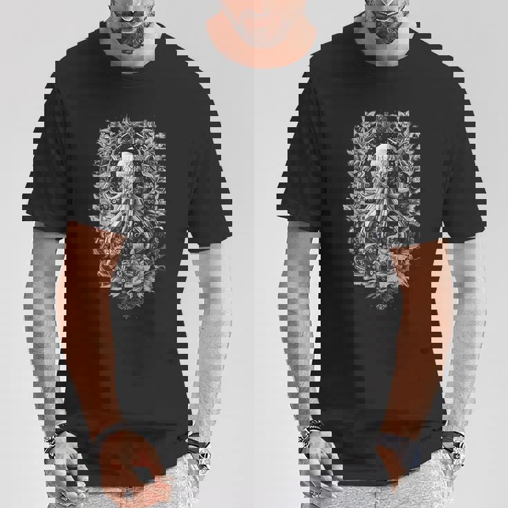 不思議なイカ・イカ・タコ Tシャツ 面白い贈り物