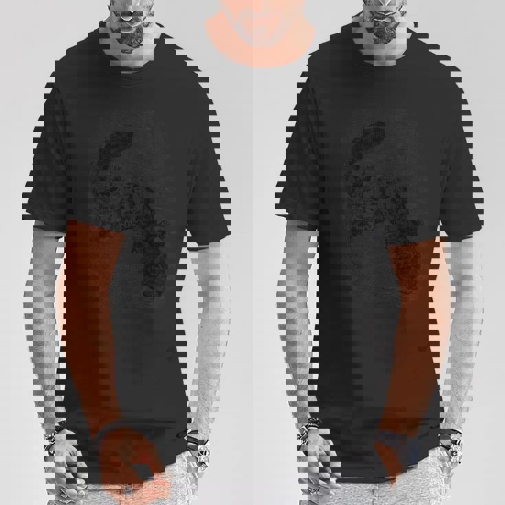 両生類コレクション ジャイアントサンショウウオヴィンテージ図面 Tシャツ 面白い贈り物