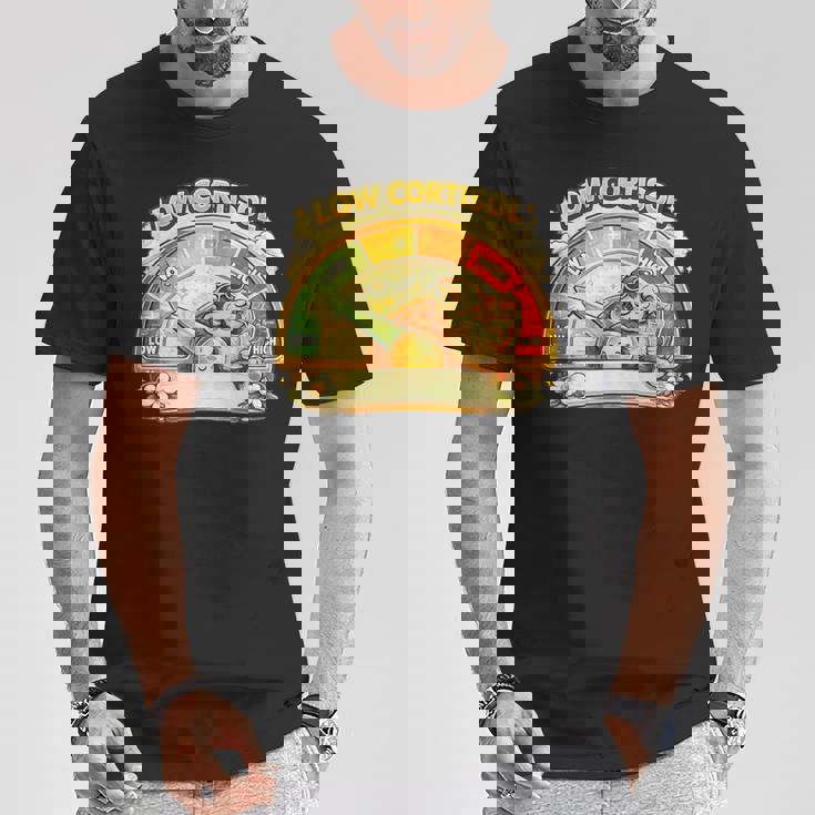 低コルチゾールレベル Tシャツ 面白い贈り物