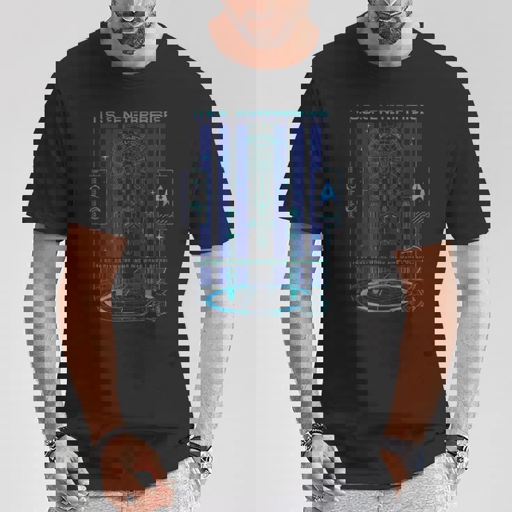 公式スタートレック UsSエンタープライズ Tシャツ 面白い贈り物