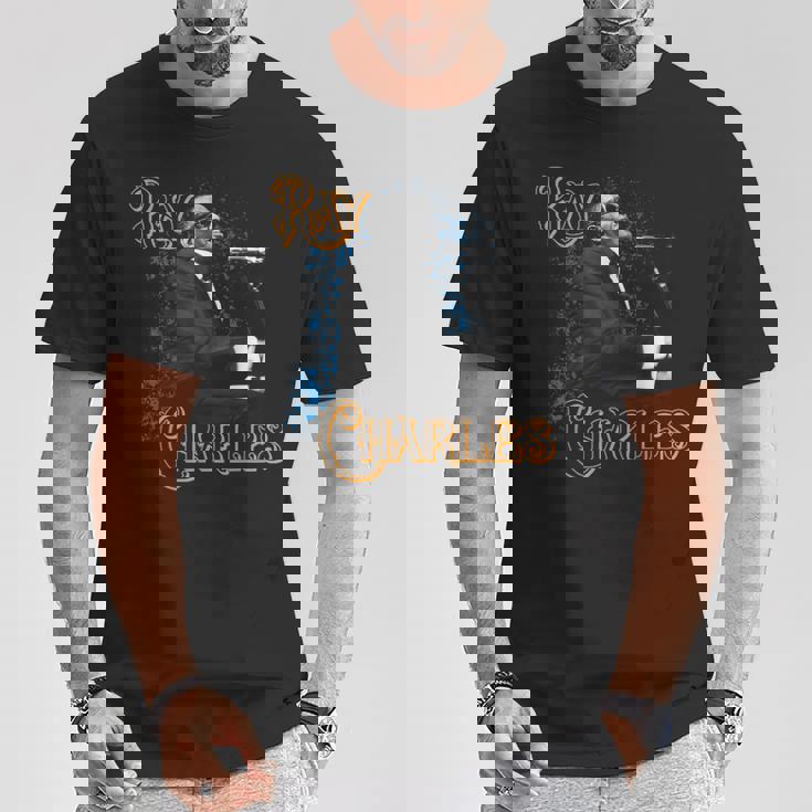 公式レイ・チャールズ・ジャズ・マーチ -Eated G Tシャツ 面白い贈り物