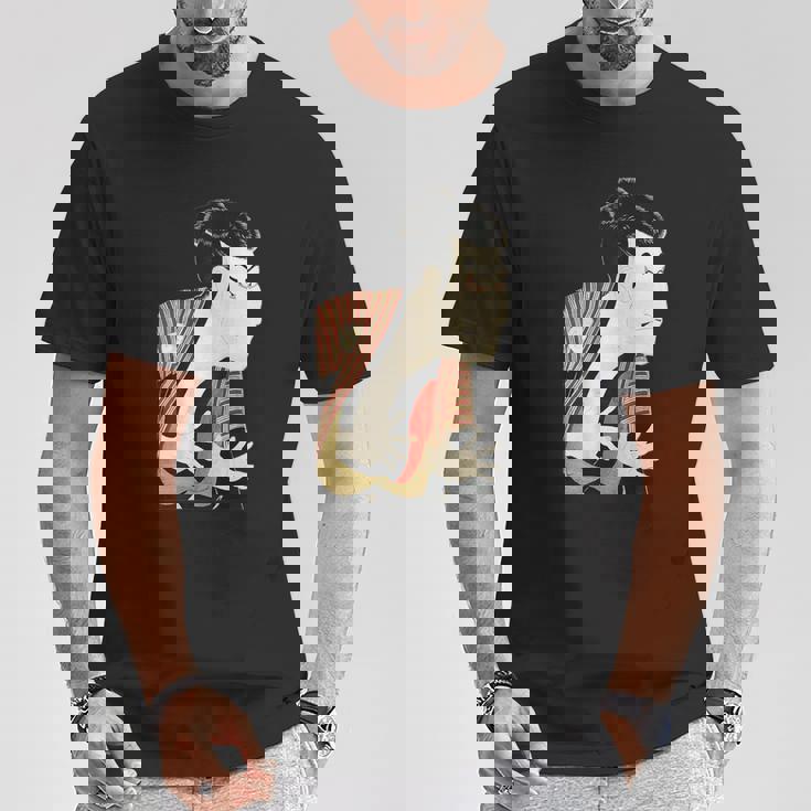 写楽（切り抜き）《浮世絵》歌舞伎【日本・世界の名画】日本画 和柄 美術館アート Tシャツ 面白い贈り物