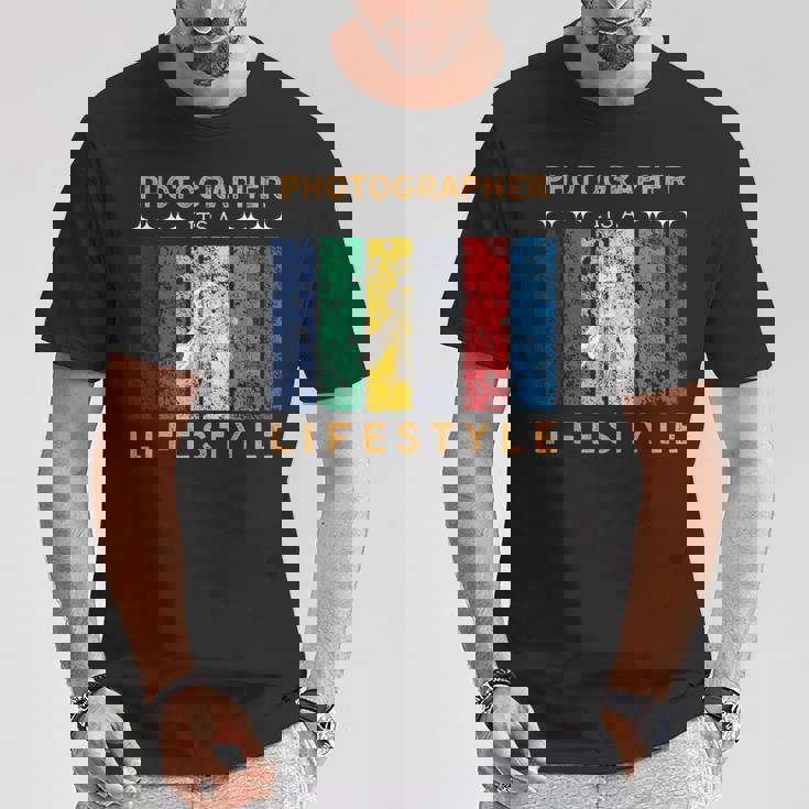 写真家 It's A Lifestyle おもしろtシャツ 写真好きのギフト Tシャツ 面白い贈り物