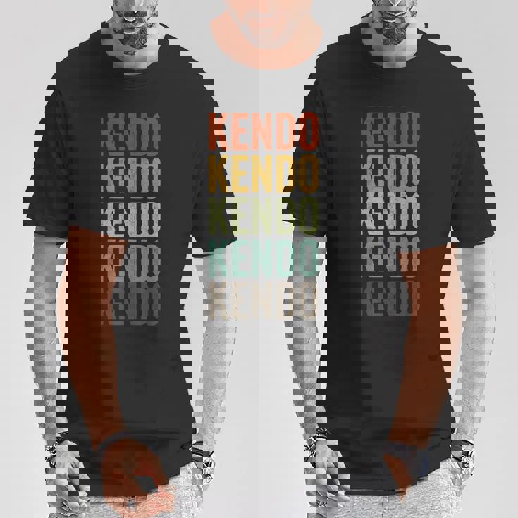 剣道スポーツレトロ Tシャツ 面白い贈り物