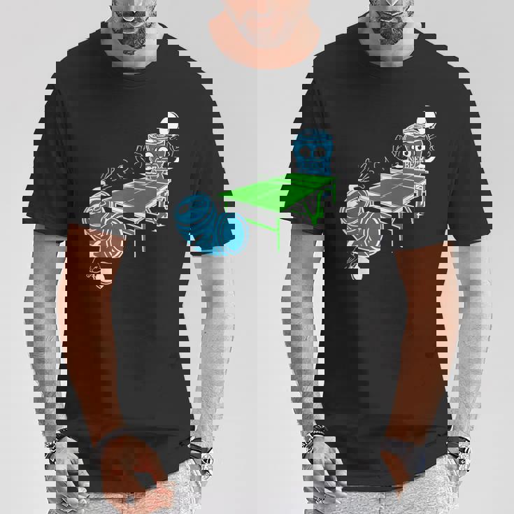 卓球 おもしろビール ピンポン Tシャツ 面白い贈り物