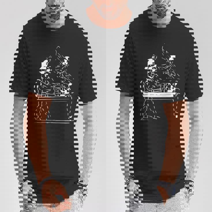 古代エジプトエジプト美術ミイラクラシック日常 長袖tシャツ Tシャツ 面白い贈り物