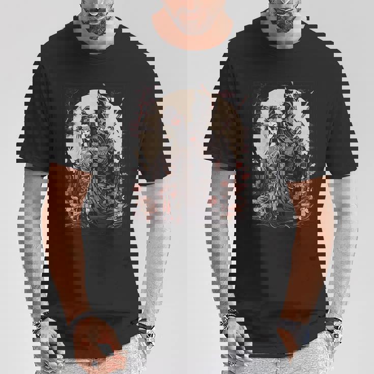 古代日本の神 イザナギイザナミ日本神話 Tシャツ 面白い贈り物