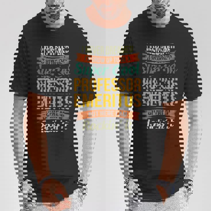 名誉教授ギフト 面白い感謝 Tシャツ 面白い贈り物