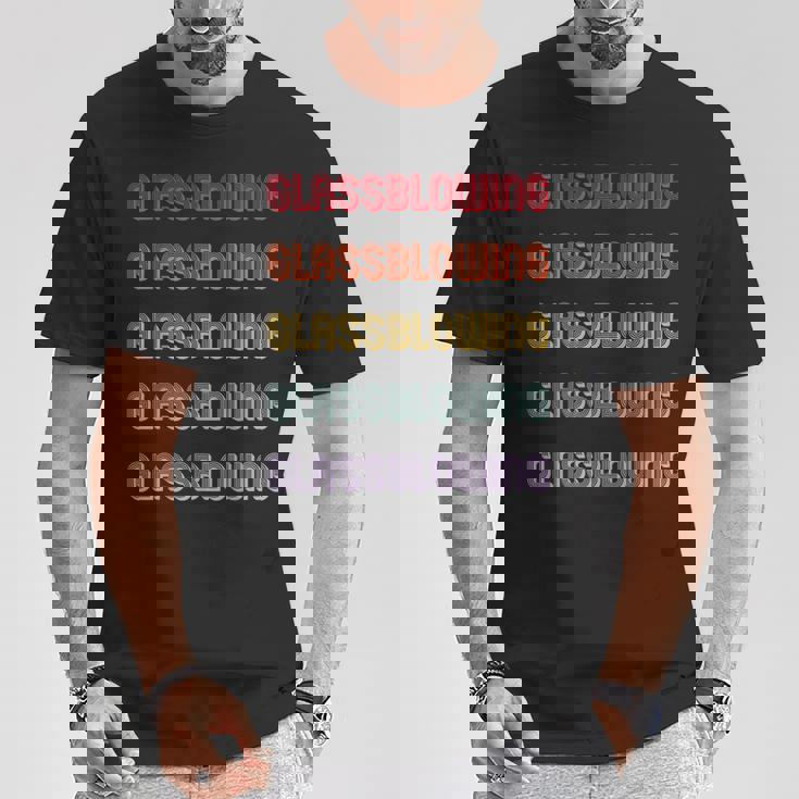 吹きガラス Tシャツ 面白い贈り物