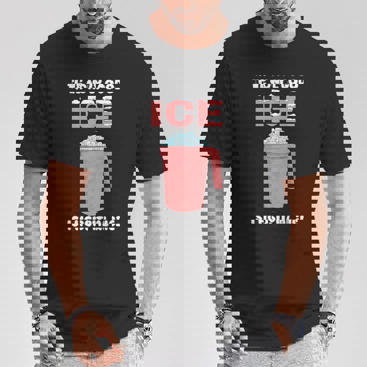 唯一の良い氷は病院の氷 長袖tシャツ Tシャツ 面白い贈り物