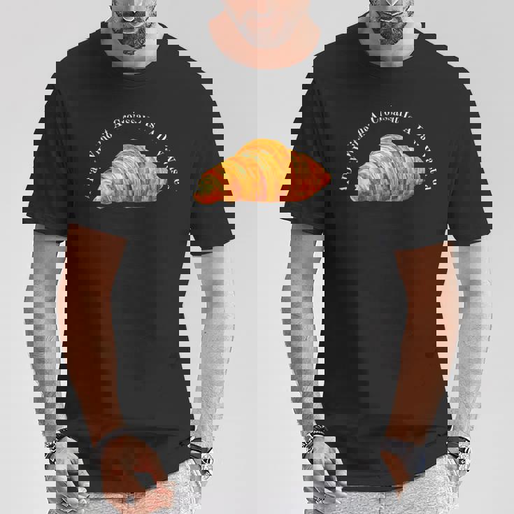 国立クロワッサンの日 Tシャツ 面白い贈り物