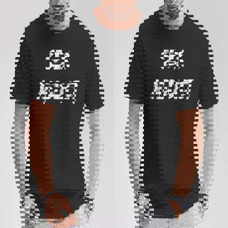 変態セックス依存症 ノベルティギフト ホットな妻 セクシー 女性 男性 Tシャツ 面白い贈り物