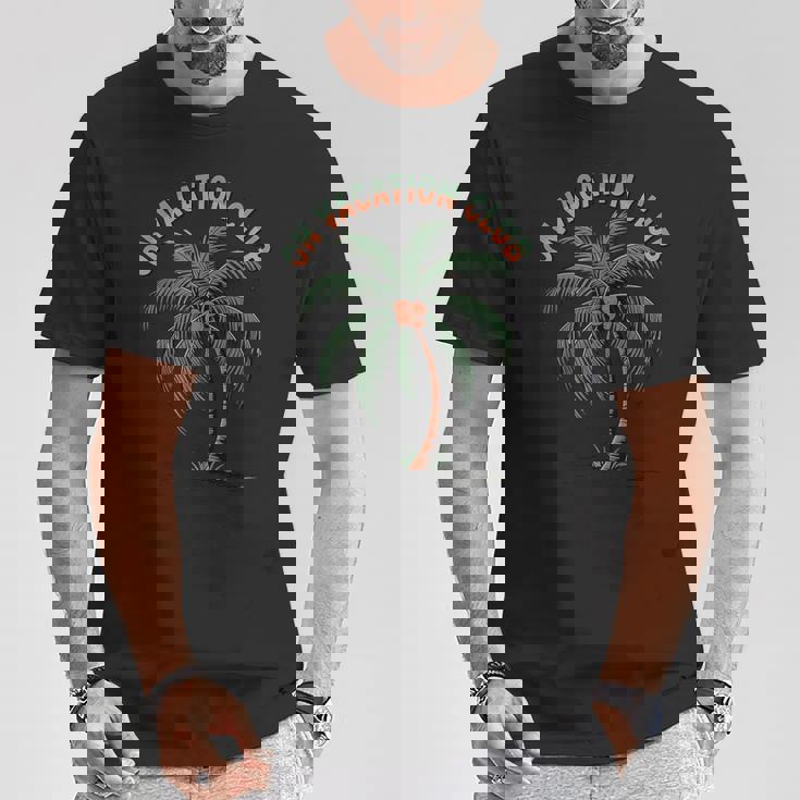 夏ビーチフェスティバル休暇夏休み Onacation Club Tシャツ 面白い贈り物