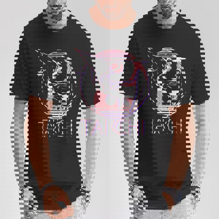 太極拳 陰陽鶴、瞑想エネルギー Tシャツ 面白い贈り物