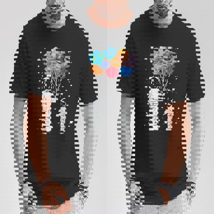 宇宙飛行士 宇宙飛行士 面白い宇宙小人太陽系 天文学 Tシャツ 面白い贈り物