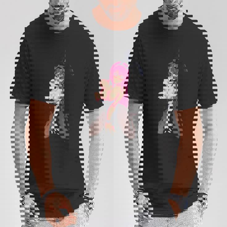 完璧なかわいい日本のアニメとマンガのカワイイバニーガール Tシャツ 面白い贈り物