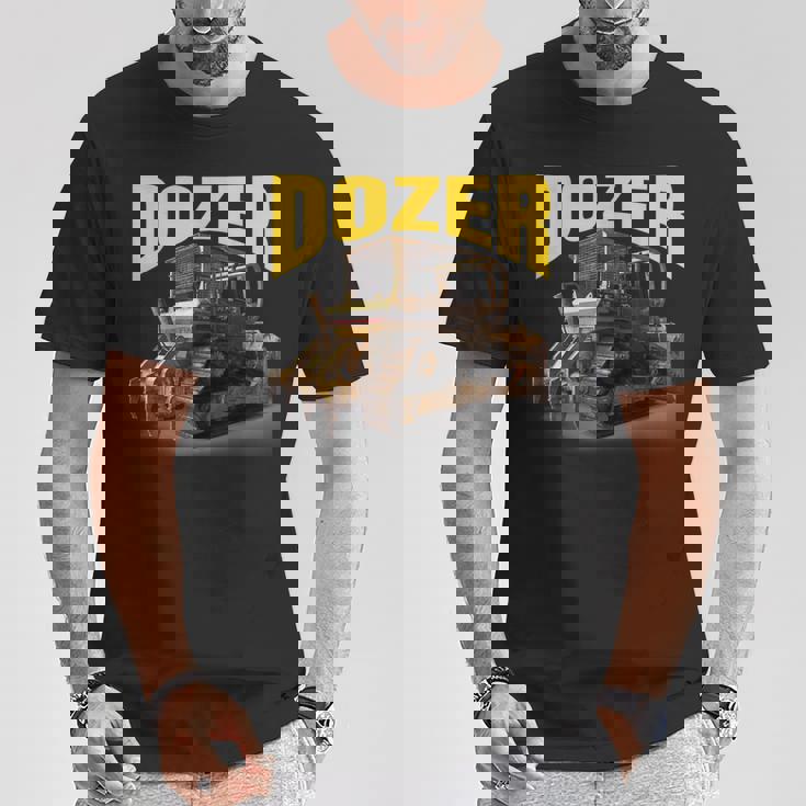 完璧な重機ブルドーザーtシャツ Tシャツ 面白い贈り物