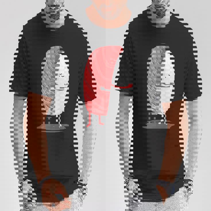 寿司 ハグ 甘い 和食 まぐろ にぎり Tシャツ 面白い贈り物