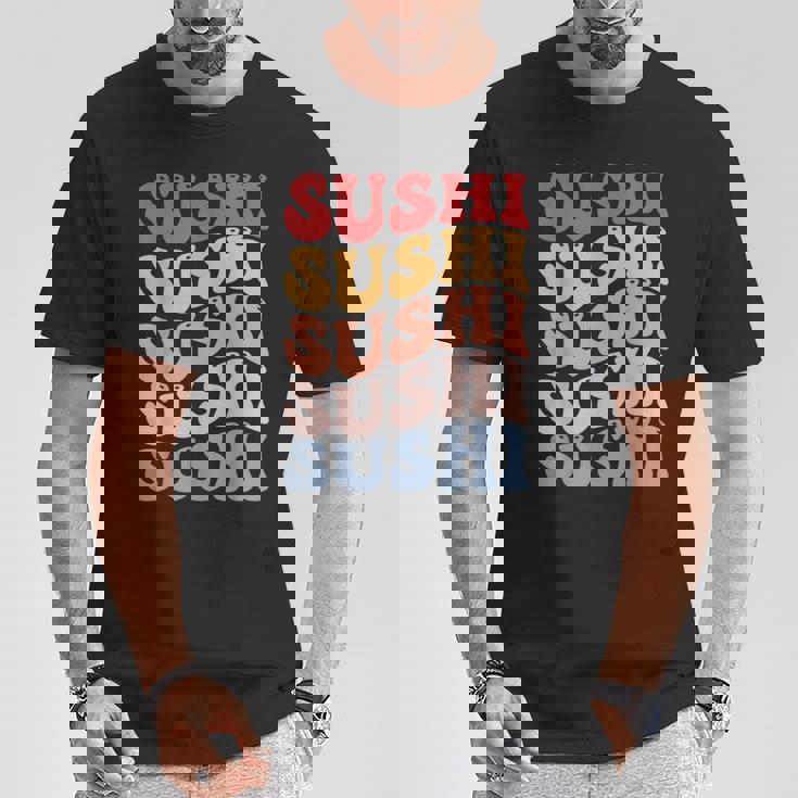 寿司 和食 グルービー Tシャツ 面白い贈り物