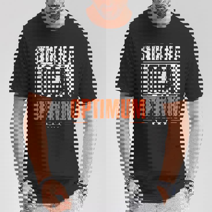 局所最適ロボット工学機械学習で行き詰まっている Tシャツ 面白い贈り物