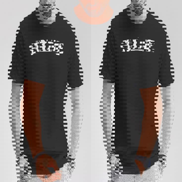 崇高な Tシャツ 面白い贈り物