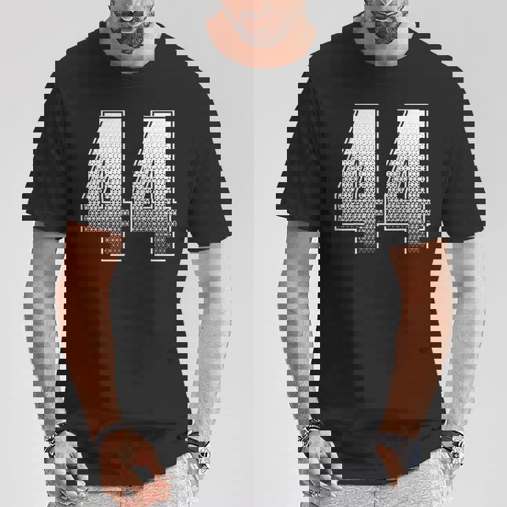 数字 番号 44 四十四 Tシャツ 面白い贈り物