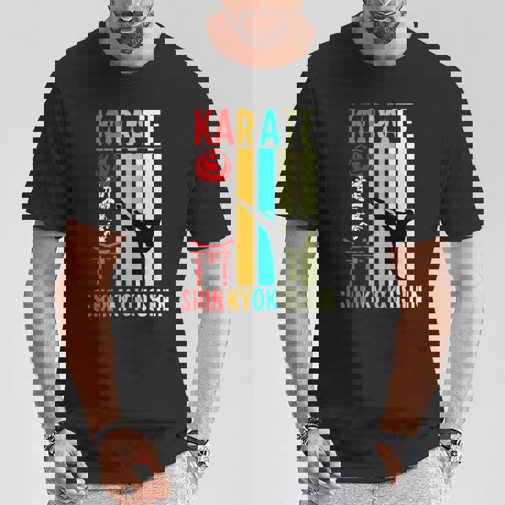 新極真 空手 緑健二 トレーニング いちげき きゅう Tシャツ 面白い贈り物