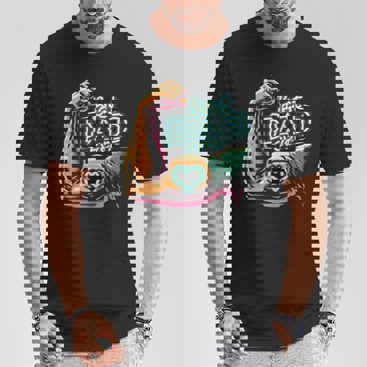 最高のお父さん 父の日 お父さんになる人 お父さん お父さん Tシャツ 面白い贈り物