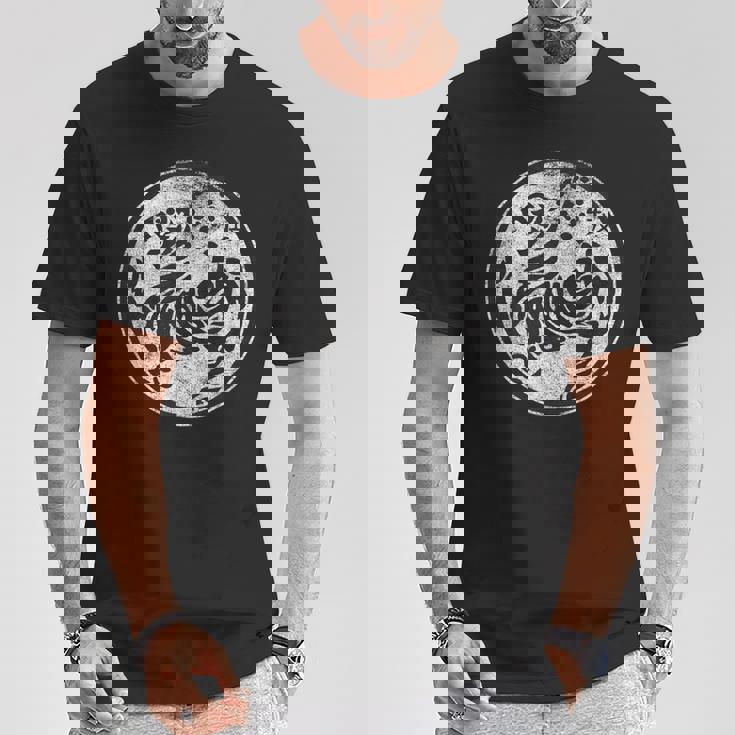 松かん 空手風シンボル 武道訓練 虎 Tシャツ 面白い贈り物
