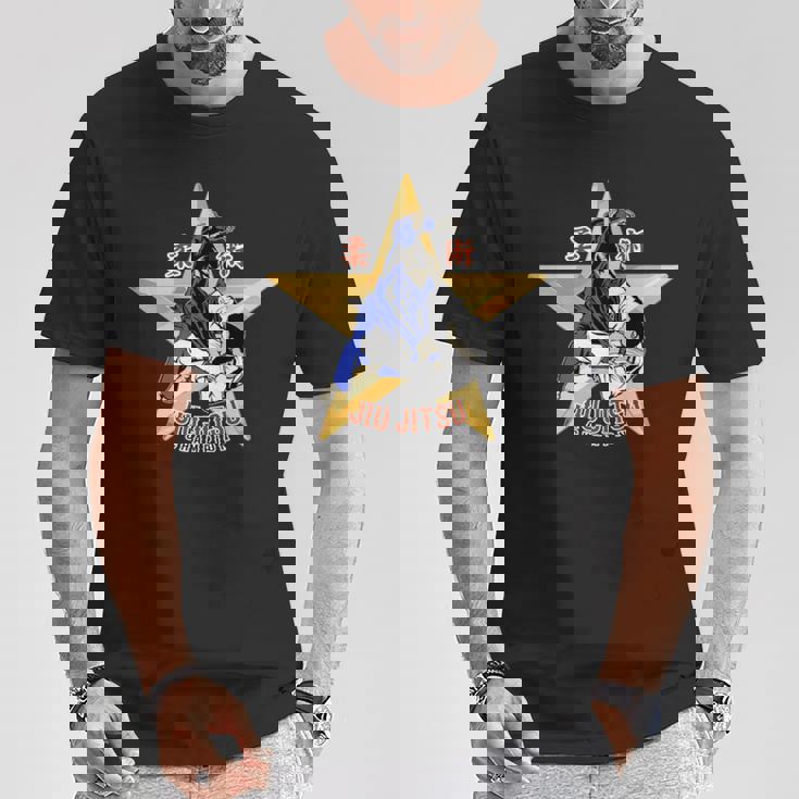 柔術スター、チャンピオン 長袖tシャツ Tシャツ 面白い贈り物