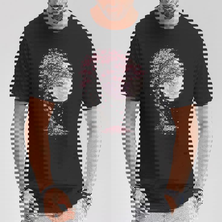 桜 Cherry Blossomsakura 長袖tシャツ Tシャツ 面白い贈り物