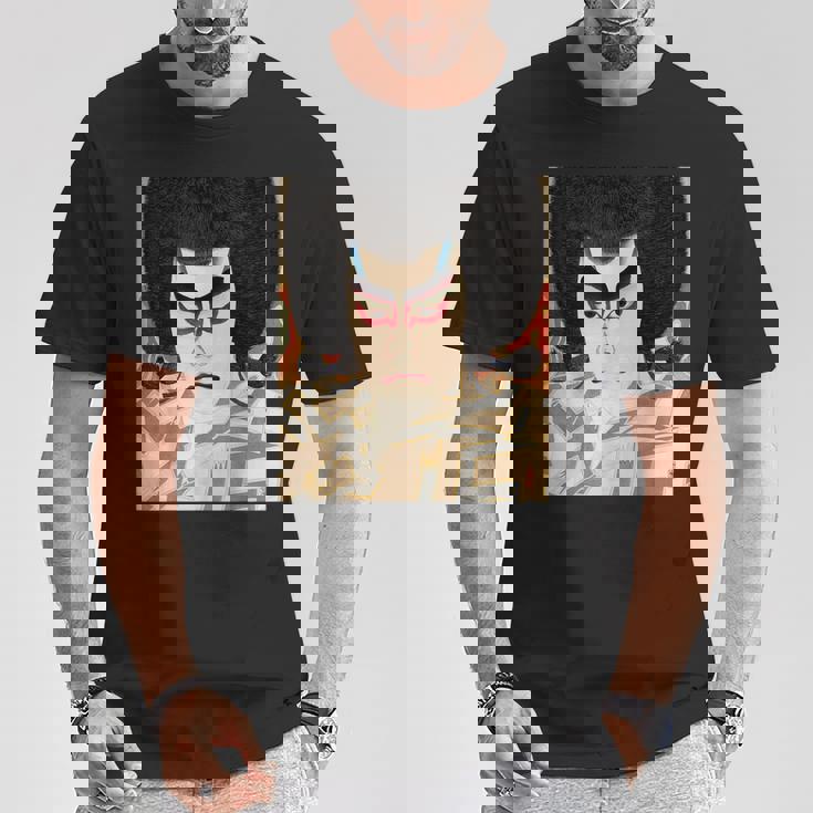 歌舞伎 かぶき 役者 日本美術 浮世絵 役者絵 名取春仙 二代目市川左団次の鳴神 Tシャツ 面白い贈り物