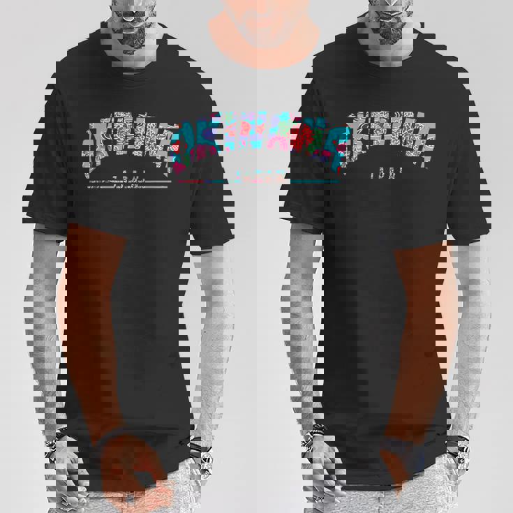 沖縄島 日本 うちなあんちゅう 琉球備形 沖縄紅型びんがた Tシャツ 面白い贈り物